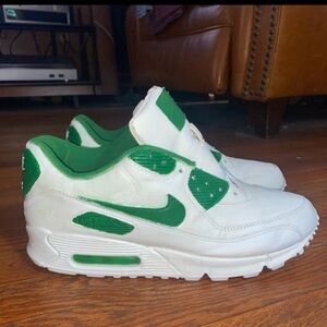 Off White/Green Vintage Nike Air Max 90 (Please Read The Description)